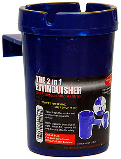 The 2 In 1 Extinguisher (Self Extinguishing Ashtray) 