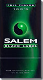 SALEM FULL FLAVOR 100  SLIDE BOX 