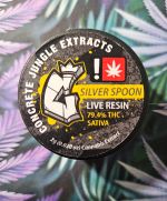 CONCRETE JUNGLE EXTRACTS SILVER SPOON LIVE RESIN 