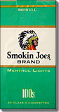 SMOKIN JOES MENTHOL LIGHT 100 
