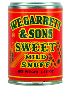 GARRETT SWEET MILD SNUFF 12CT. 