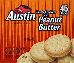 Austin Peanut Butter Crackers 45CT 