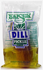 KAISER DILL POUCH PICKLE - 12 PICKLES 