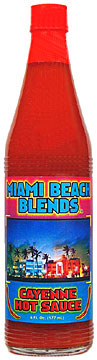 Miami Beach Blends Cayenne Hot Sauce, 6oz 