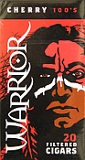 Warrior Filtered Cigars - Cherry 100's 