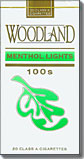 Woodland Menthol Light 100 