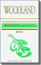 Woodland Menthol Light Box 