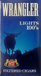 Wrangler Filtered Little Cigars - Light 100 Box 