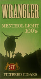 Wrangler Filtered Little Cigars - Menthol Light 100 Box 