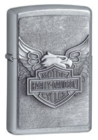 ZIPPO IRON EAGLE - STREET CHROME 