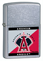 ZIPPO MLB ANGELS - STREET CHROME 