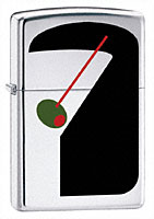 ZIPPO COCKTAIL HOUR - HIGH POLISH CHROME 