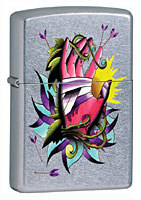 ZIPPO HELP A LITTLE - STREET CHROME 