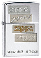 ZIPPO CHROME GENERATIONS - HIGH POLISH CHROME 
