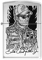 ZIPPO DALE JR. "QUICK SKETCH" - HIGH POLISH CHROME 