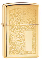 ZIPPO VENETIAN - HIGH POLISH BRASS 