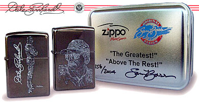 ZIPPO "THE GREATEST" & "ABOVE THE REST" - BLACK ICE 