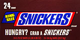 Snickers King Size Candy Bars - 24ct