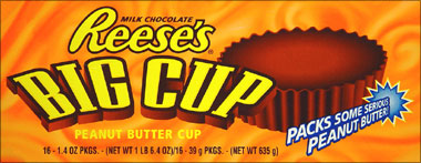 Reese's Cups - Big Cup 16ct box 