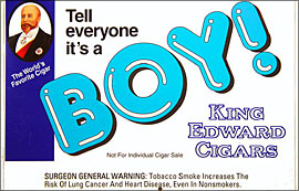 Cheap Cigars King Edward Filtered 