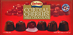 Zachary Milk Chocolate Cordial Cherries
